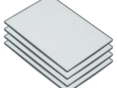 Tiffen 4 x 5.65" Water White Glass NATural IRND Filter Set